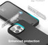 elago Magnetic Silicone Case for iPhone 15 Pro, 6.1 Inch Compatible with All MagSafe Accessories - Black