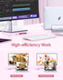 LENTION USB C Hub with 4K HDMI, 3 USB 3.0, SD/Micro SD Reader, Compatible with 2016-2023 MacBook Pro, Air