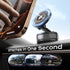 XO Simple is Beauty 360 17/16/15/14/13/12 Magnetic Car Phone Holder, Strong Magnet with Vacuum Suction Cup Dashboard