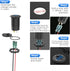 12 Volt USB Outlet Dual Quick Charge 3.0 Port, Waterproof 12V Power Outlet Cigarette Lighter Replacement DIY Kit