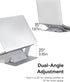 MOFT Laptop Stand for Desk, Adhesive with 2 Adjustable Viewing Angles, Portable for MacBook