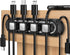 Magnetic Cable Holder with 6 Slots, Self Adhesive Cable Clips for USB Cord Management Under Desk (Black)