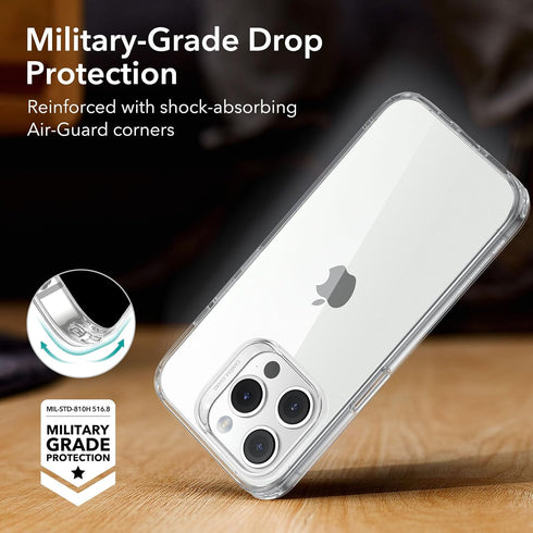 ESR 14 13 Clear Case for iPhone Case and iPhone Case, Shockproof Thin Silicone Cover, Yellowing-Resistant Slim