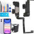 YWLRONG Earpiece Speaker Replacement for iPhone 11 with Light Proximity Sensor Flex Cable