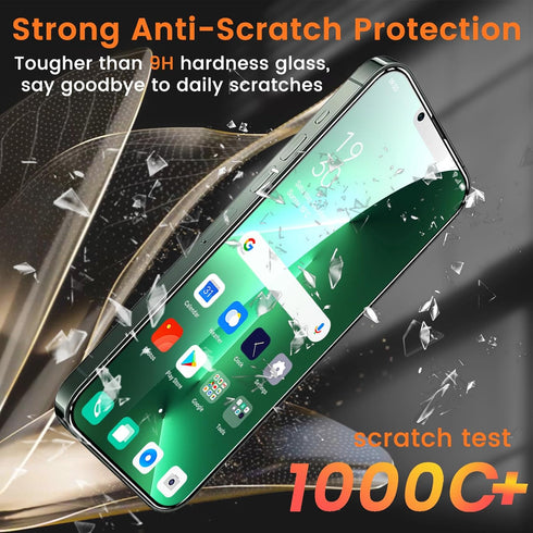 3+3 Pack Privacy Screen Protector for iPhone 13 Pro Max 6.7-Inch with 3 Pack Camera Lens Protector, Anti Spy Tempered