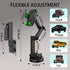 Heavy Duty Truck Phone Holder Mount, 16.9 inch Long Arm, Anti-Shake Suction Cup, Compatible with All Phones & Trucks