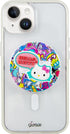 Sonix Magnetic Phone Grip, Removable Silicone Ring Loop Holder - Compatible with MagSafe | Hello Kitty Stickers