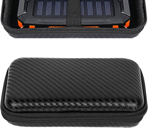 TOCCOOL Solar Power Bank Carrying Case - Portable Hard Travel Storage Box for