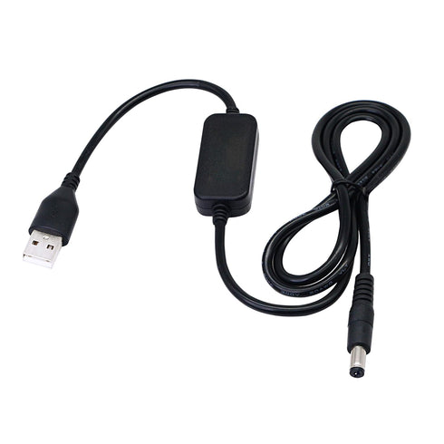 SinLoon 3.28ft USB 5V to DC 12V Converter - Step Up Voltage Converter Power Cable for Camera, Desk Lamp, Speakers