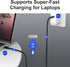 Elfesoul 3.2 2 16.5ft 4K 20Gbps 100W USB C to C Cable, Gen USB-C Cord - UHD PD Fast Charging Cable for MacBook Pro