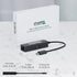 Plugable USB C to Ethernet Adapter, 2.5Gb with 100W USB-C PD Charging, Type C USB Ethernet Adapter for Windows, MacBook