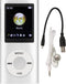 Estink Mini Portable MP3, Stylish Multifunctional Lossless Sound Slim MP3 Music Player, 1.8inch