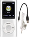 Cuifati MP3 Player, 64GB Music Player Lossless Music .8 Inch LCD Screen Portable