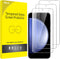 JETech Screen Protector for Samsung Galaxy S23 FE (6.4-Inch) - Fingerprint Compatible, HD Clear, 3-Pack