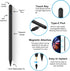 Stylus Pen for iPad with Palm Rejection, 5 Extra Tips, Tilt Sensitive iPad Pencil Compatible with (2018-2023) Apple