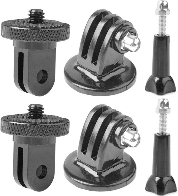 ChromLives Tripod Adapter Mount, 1/4"-20 Camera Mount Compatible with GoPro Hero 11 10 9 8 7 6 5 4 3