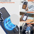 Samsung Galaxy S23 FE Case, Compatible with Magsafe, Dual Color Design Shockproof Protection with Anti-Slip Strip,