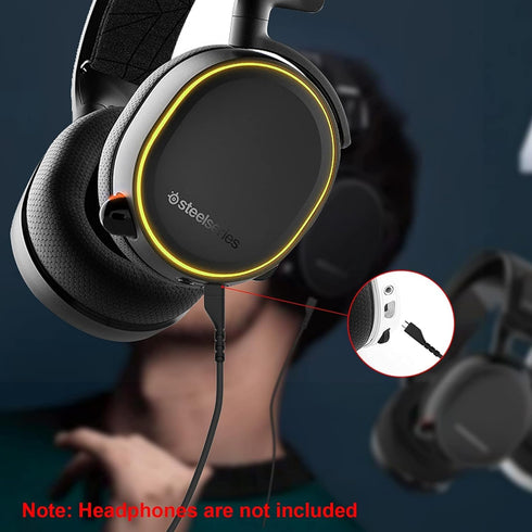 Saipomor Replacement Cord for SteelSeries Arctis Sound Card, Compatible with Arctis 3/5/7/Pro+ GameDAC Gaming Headphones