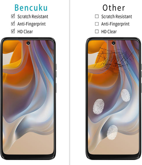 2 Pack 5G (2025) Designed for Motorola Moto G Tempered Glass Screen Protector, Anti Scratch, Bubble Free