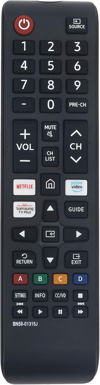 BN59-01315J BN59-01315A Remote Control Compatible with Samsung Smart TV UN43TU7000 UN50TU7000 UN55TU7000