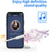 2 Pack Headphone Adapter Dongle to 3.5 mm Jack, Earphone Audio Aux Connector for iPhone 12/11/XS/X/8/7/SE/MAX