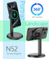 Utotrip 17/Air/16/15/14/13/12,15W Mag-Safe Charger Stand for iPhone Fast Charging,Wireless Charging Pad Compatible