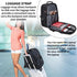 SHRRADOO 50L Backpack Backpack 17 Inch Extra Large Travel Laptop with combination lock, College High School Airline