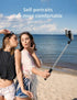 Phone Tripod Stand & Selfie Stick Tripod - All in One Cell Phone Tripod with Wireless Remote, Portable
