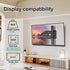 Fixed TV wall Mount for Most 32-68 Inch 4K,LED, LCD and Plasma TV, TV Mount Bracket VESA Up to 400x400mm and Weight Capacity 99lbs,Low Profile wall Mount tv bracket 40 43 50 55 60 65 Inch