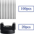 120 (22 mm) Yookeer Pieces Magnetic Zip Tie Mount Multipurpose Cable Holder Magnets Magnetic Wire Management Bases