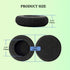 Ear Cushions for Jabra Headset, Foam Replacement Ear Pads Compatible with Jabra Biz 1500 1900 2300 2400 (4 Pack)