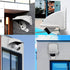 Universal Security Camera Sun Rain Cover Shield for Dome/Bullet Outdoor Camera, Protective Roof (White)