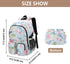 Backpack Backpack Daypack ALAZA School for Teen Girls Boys Ocean Crab Turtle Shells Kids Purse College Laptop Bookbag