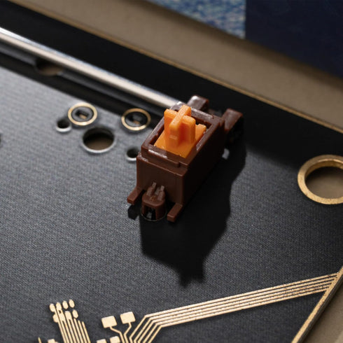 WS Stupid Keyboard Stabilizers, Snap-in Stabilizers Kit with 2u 6.25u 7u Wires, 1.2mm PCB Mount Stabs for Mechanical