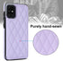 Asuwish Samsung Galaxy A71 5G Wallet Cover, Purple with Tempered Glass Screen Protector and Leather RFID Credit Card