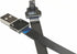 FFC Micro USB FPV Flat Slim Thin Ribbon FPC Cable Black 90 Degree to Standard USB A for Charging and Sync (40CM)