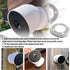Surveillance Camera Bracket, Mounting Plate Compatible with Google Nest Cam Outdoor Indoor Battery Extra Mount Rings