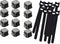 Htydjd 12 PCS Magnetic Cable Clips Cord Holder for Night Stand Magnetic Cable