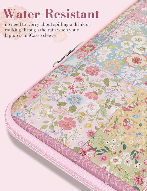iCasso 13 inch 13-13.6 inch M5/M4/M3/M2/M1, 13 inch, 14'', Laptop Sleeve for MacBook Air Cute MacBook Neo/Pro Slim