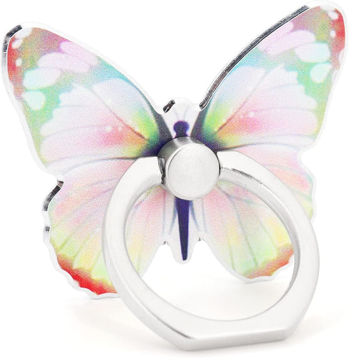 LaMignonne Butterfly Cell Phone Ring Holder Finger Ring Grip Stand 360 Rotation 180