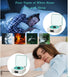 The Waves Vinyl Player, Bluetooth Speaker, 2024 New Portable Vintage Speaker with Adjustable Light and Time
