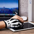 2 Pieces Skeleton Artist Glove for Drawing Tablet, 2 Finger Digital Tablet Glove for Pad Painting Writing, Right Hand