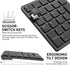 havit Bluetooth Number Pad, Wireless 26 Keys Mini Numeric Keypad, Rechargeable for Laptop, Desktop, PC - Black