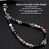 ARTSY CRAFTS INC Glow in The Dark Firefly Beads Phone Wrist Strap, CellPhone wrist lanyard Charm Wristlet Bracelet