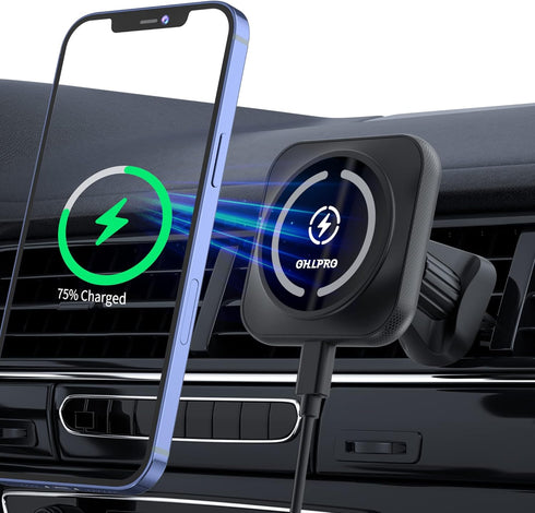 OHLPRO 16MM Universal Air Vent Hook for Car Mount, Vent Clip for Car Phone Mount and Wireless Car Charger for Vertical