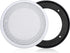 Facmogu 2PCS 5in Round Speaker Grille Replacements, White Surface Mount Speaker Covers for Wall Ceiling