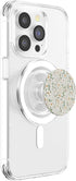 PopSockets PopGrip for MagSafe - Earthy Green Boho Wildflower Meadow Botanical (Ivory)