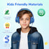 K3 EarFun Kids Headphones, USB Type C Over Ear Headphones for Kids, Volume Limit, HD Stereo Sound, Comfortable Fit