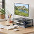 2-Tier ECOLOVI Computer Monitor Stand Riser, Desk Organizer for Monitor, Printer & Laptop Stand, Desktop Workspace