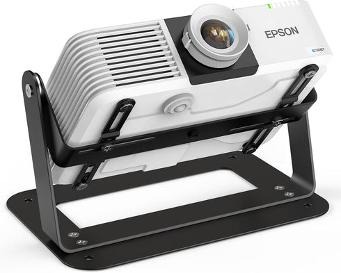 DAWASAPAT Desktop Foldable Stand, Universal Projector Ceiling Mount with Adjustable Plate Arms, Wall Mount with Cable